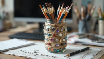 Comment Fabriquer un Joli Porte-Crayons