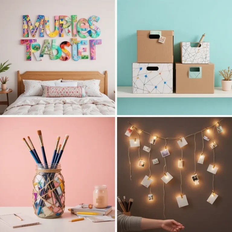Idées de décoration De Chambre Rapides Et Faciles À Bricoler